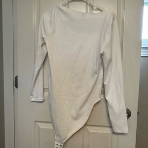 Off white body suit